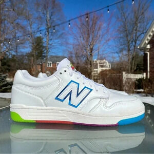 New Balance 480 Low Sneakers Kawhi Jolly Ranch Shoes in Blue White Sz 8